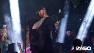 Jelly Roll Instagram - If you listen closely, you can hear my voice shaking the first half of the song— I was trembling I was so nervous. 65,000 people in my hometown stadium- the same stadium my father took me to every Sunday for Titans games- the same Stadium I’ve been taking my daughter to since she was a baby. Thank you CMA fest for letting me be a part of your 50th anniversary - I have literally been going to “Fan Fair” since I was a child. This night was unbelievable .. to hear 65k people “and God I need a Favor” in unison like one voice.  Speaking of NEED A FAVOR- I can officially say it is the #1 song on Country Radio right now. There is no greater achievement in this town than being #1 in country radio. The fact this is my 2nd number one at Country Radio this year makes if almost unbelievable to me to be honest - and this same song also held 3 weeks at number 1 on Rock radio. Just when I thought things couldn’t get any wilder y’all continue to amaze me. Thank y’all - this has been an unreal year.