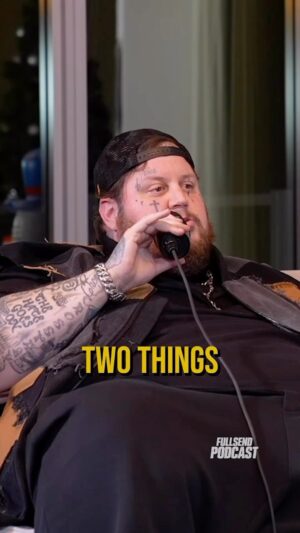 Jelly Roll Instagram - Man - sitting down on the FullSendPodcast was awesome - big fan of Nelk and what they’ve built and the content they create.. also a big fan of Happy Dad so I was really excited for this one. Kyle you are the man bubba. Anything , anytime, anywhere 🙏.