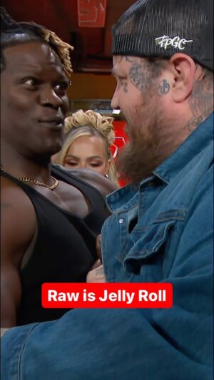Jelly Roll Instagram - @jellyroll615 is here on #WWERaw... and so is @ronkillings1!