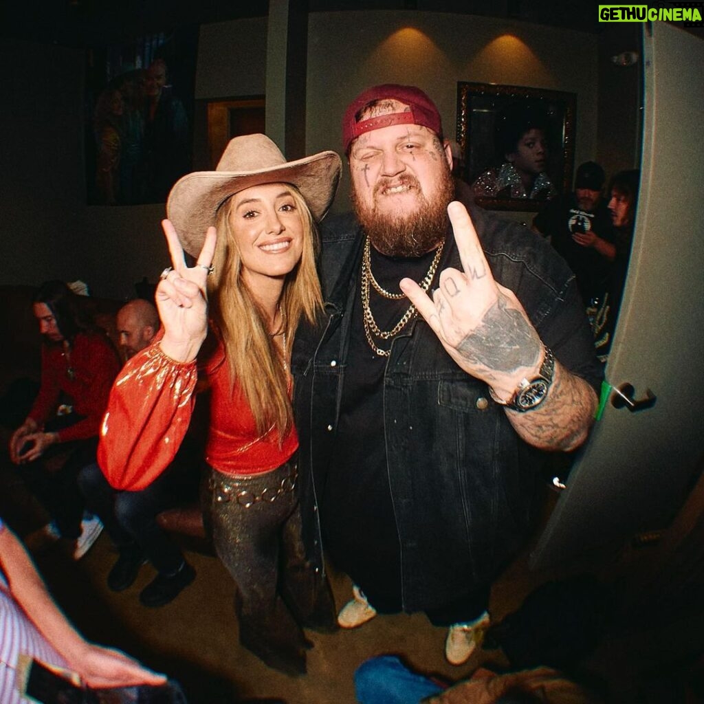 Jelly Roll Instagram - THIS IS A LAINEY WILSON and COUNTRY RADIO APPRECIATION POST! Lainey today we celebrate our song being in the top 10 of country radio. I could not have picked a better person to reimagine this song with. I always knew that Save Me helped people BUT I always knew there was so many people in the world that had not heard it yet but needed to hear it cause it could help so many more people . You were the perfect voice for that. You can hear your heart and desire to help heal in your voice . A friend of mine named Krista once said to me “I heard save me a thousand times , and always felt it , but it never cut me deeper than when I heard it from the woman’s perspective” and that’s what you do every day of life , you inspire women and make them feel heard and seen. you are of the best humans I’ve ever encountered . Your anchored and surrounded by the love for your family and your commitment to helping others. This is more than a featured song, this is a fellowship. Bunnie and I think the world of you and Duck. Tell your mom and dad thanks for being so sweet to me everytime they see me . Love you. We have one of the fastest growing singles on country radio right now and I couldn’t be more proud of what the songs stands for and who I got to sing it with 🙏.