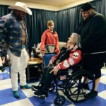 Jelly Roll Instagram – One of the coolest experiences for me is when my mother makes it out for a show. I started writing songs because I seen how much she loved music and how much it helped her . I am grateful that she is able to see my perform at this level. She got to come see me sell out the legendary Rupp Arena in Lexington Kentucky- of course she asked me to take her to Struggles dressing room to see him. She loves Struggle to death