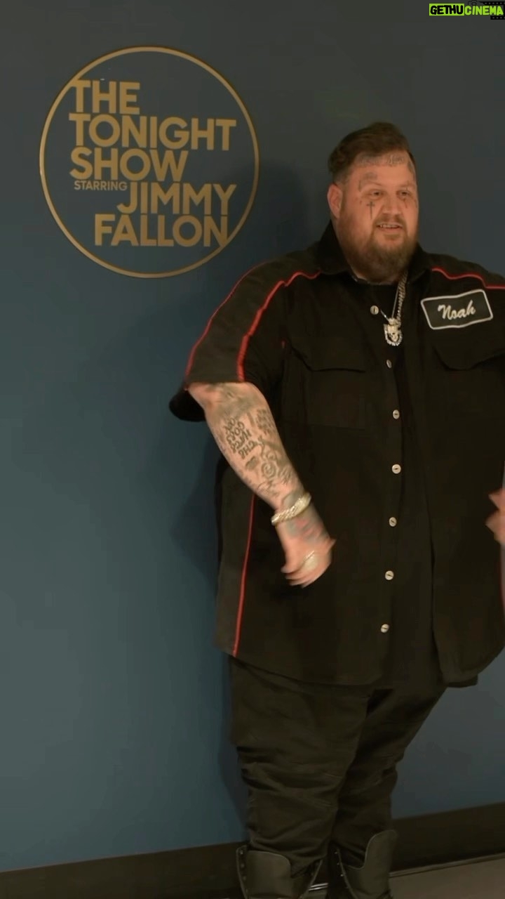 Jelly Roll Instagram - 2 shows in one day - watch us go from Jimmy Fallon to Charleston WV in a afternoon