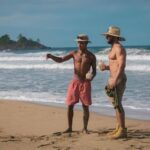 Jencarlos Canela Instagram – Dos locos con dos cocos en Cocles ! Compartiendo con gente buena en Cocles !! El caribe en Costa Rica es una vibra especial! 🐶 #PuraVida #JenTheExplorer lol Cocles, Limon, Costa Rica
