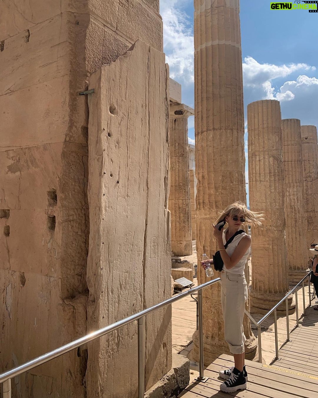 Jenn McAllister Instagram - check the map Athens, Greece