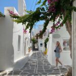 Jenn McAllister Instagram - island hopping Paros, Greece