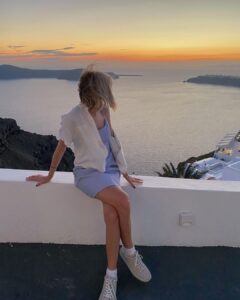 Jenn McAllister Instagram - 26 Santorini, Greece