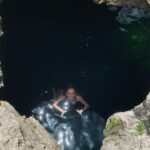 Jenn McAllister Instagram - lmao Cenote Calavera