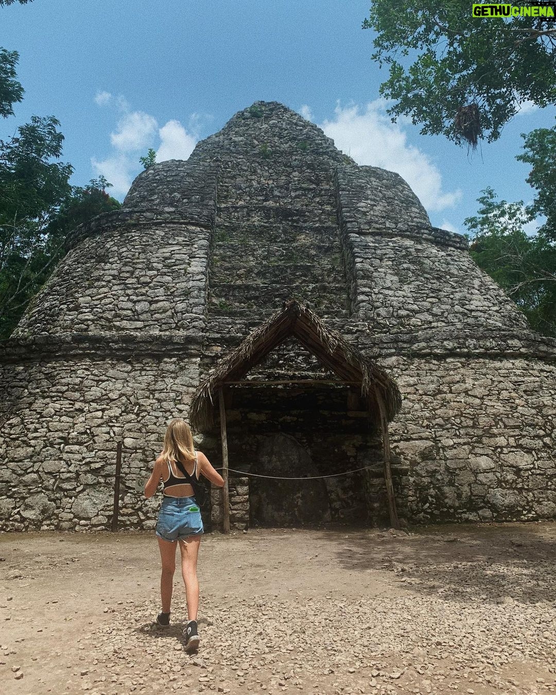 Jenn McAllister Instagram - the mayan ruins of cobá and tulum, honestly one of the coolest things i’ve ever seen irl Mayan Ruins