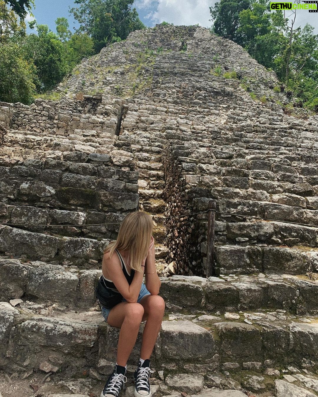 Jenn McAllister Instagram - the mayan ruins of cobá and tulum, honestly one of the coolest things i’ve ever seen irl Mayan Ruins