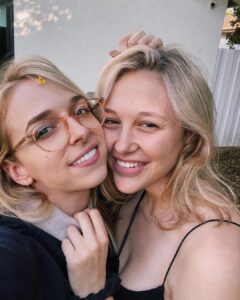 Jenn McAllister Instagram - historians will say they were good friends Los Angeles, California