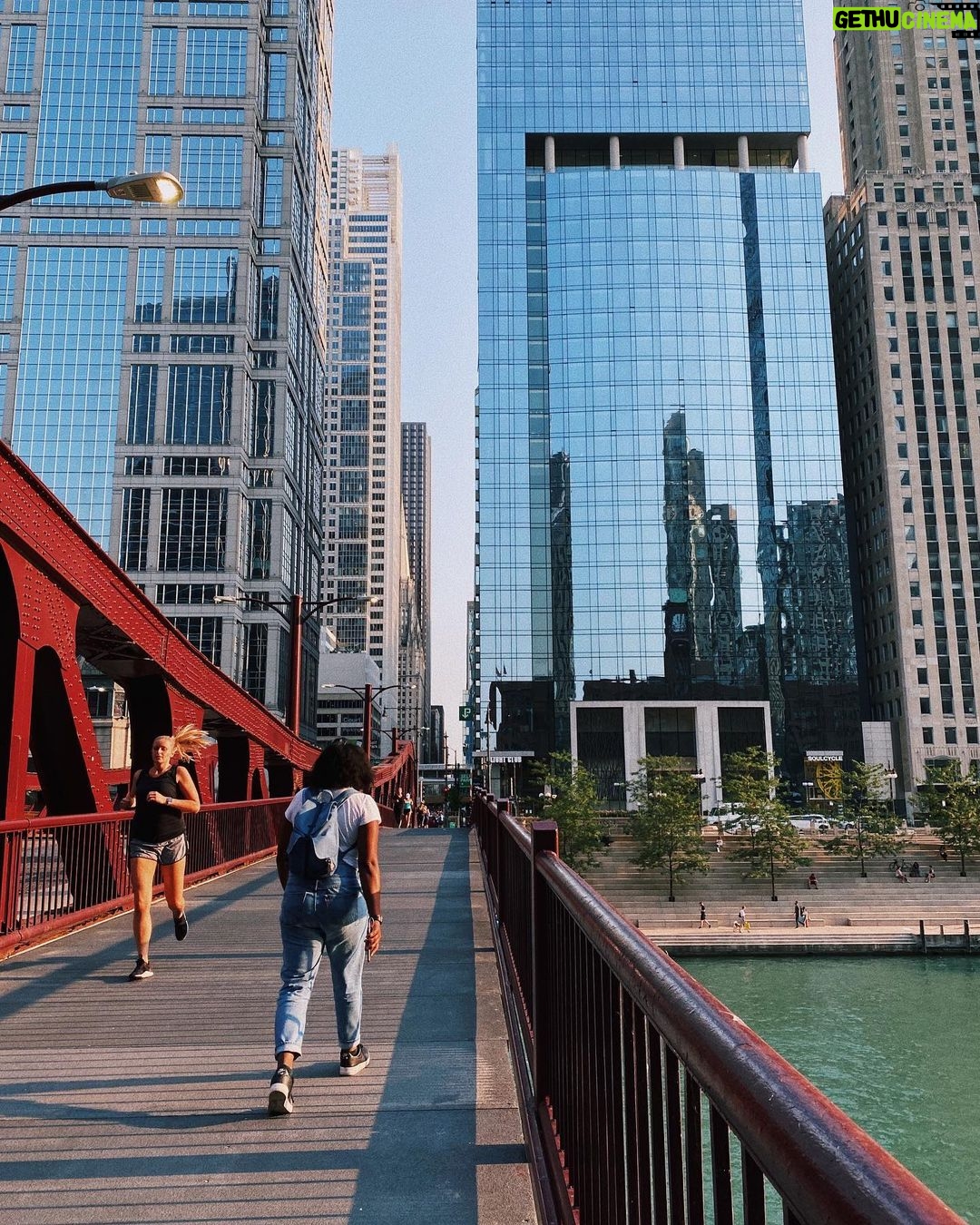 Jenn McAllister Instagram - driving cross country / day 6 Chicago, Illinois