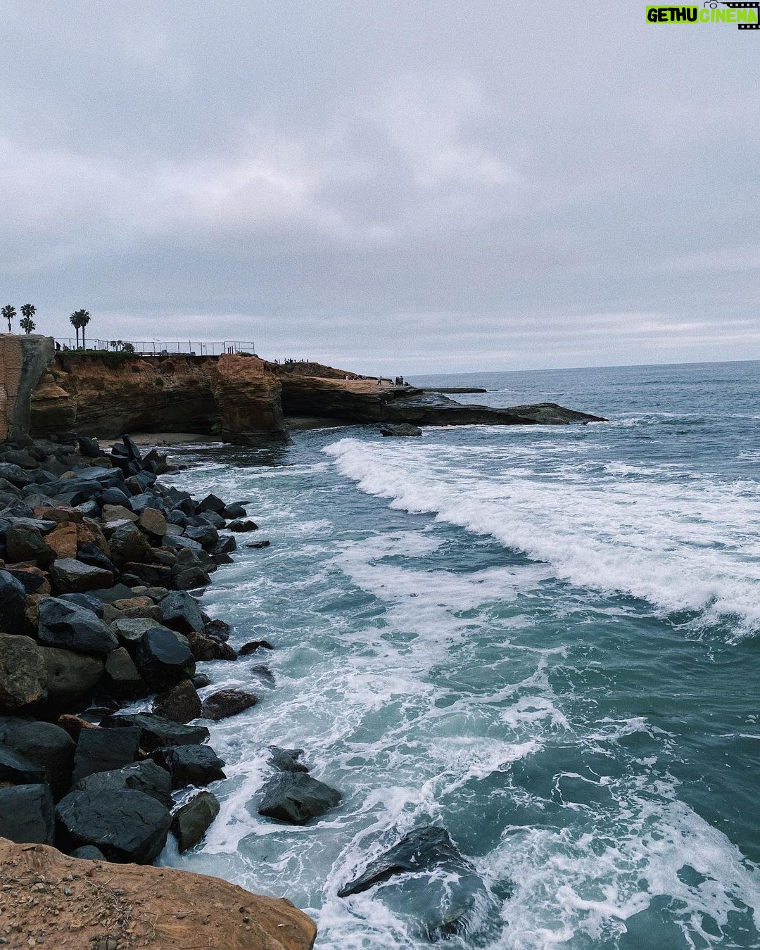 Jenn McAllister Instagram - the only place i’ve been going is to the edge of the country 😌 thinking about jumping off and swimming to another San Diego, California