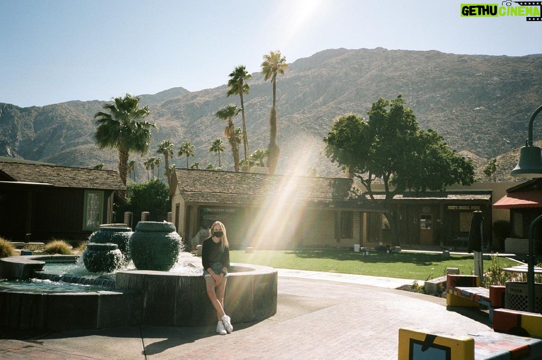 Jenn McAllister Instagram - palm springs on film #35mm Palm Springs, California