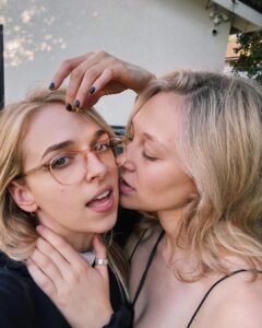 Jenn McAllister Instagram - historians will say they were good friends Los Angeles, California