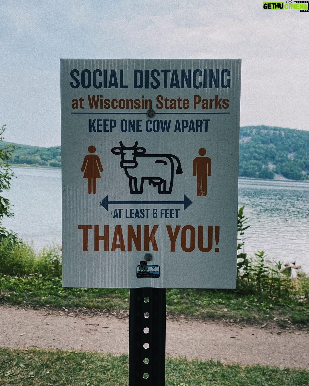 Jenn McAllister Instagram - driving cross country / day 5 Madison, Wisconsin