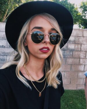 Jenn McAllister Instagram - ugh me @ coachella last year in honor of no coachella this year n also cause i haven’t put on makeup in weeks