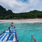 Jenn McAllister Instagram - that’s some BLUE ASS WATER El Nido Bacuit, Palawan, Philippines