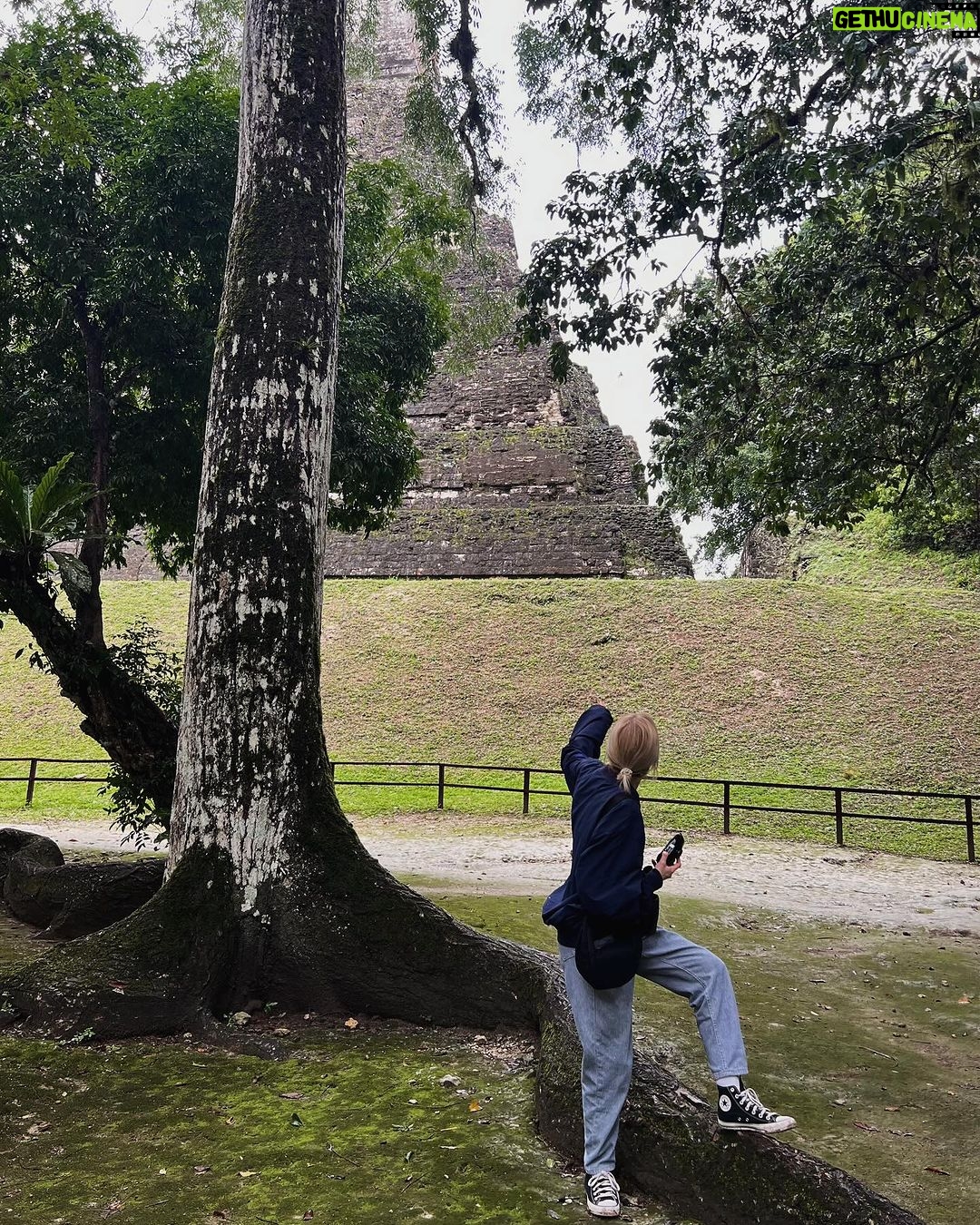 Jenn McAllister Instagram - from my trip to guatemala 🌱 Tikal, Petén, Guatemala