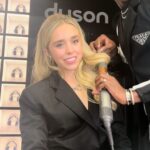 Jenna Davis Instagram - Recap of GRAMMYs® Week!! Thank goodness @DysonUSA came through!! We all needed our hair refreshed with the crazy LA weather!! 😂🌧#GRAMMYsxDyson #DysonPartner #AD