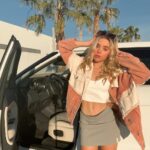 Jenna Davis Instagram - catch me @ the mall parking lot 🛍️ Sherman Oaks Westfield Mall