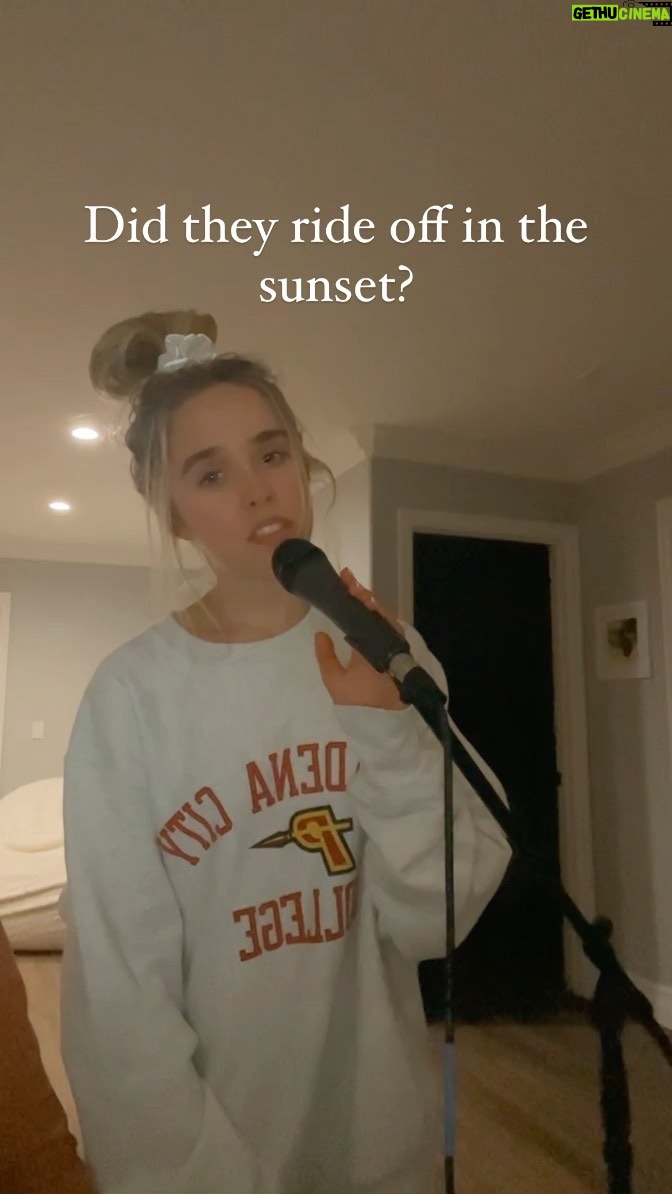Jenna Davis Instagram - Where Did All The Cowboys Go? - @abbyandersonmusic cover 🤠Los Angeles, California