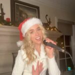 Jenna Davis Instagram - Santa Baby 🎅🎙️ #santababy #santa #chirstmas #cover Los Angeles, California