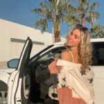 Jenna Davis Instagram - catch me @ the mall parking lot 🛍️ Sherman Oaks Westfield Mall
