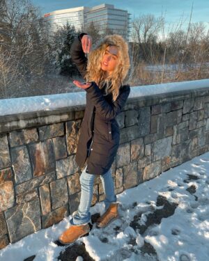 Jenna Davis Instagram - Ice ice baby❄️