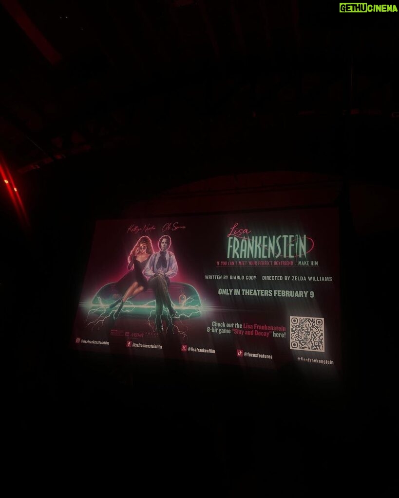 Jenna Davis Instagram - Our freaky fun movie @lisafrankensteinfilm will be out in theaters this FRIDAY Feb 9th!! 🧟💖 Very grateful to have been a small part of this Zom-Com alongside some of the most talented individuals!! @zeldawilliams , Diablo Cody, @focusfeatures thank you for allowing me to be your Lori & join this crazy fun film. @kathrynnewton & @colesprouse I look up to you both in so many ways. Your talent, passion, and drive for every project you are a part of is evident and inspiring. @lizasoberano I’m mad we didn’t get a photo together last night but thank you for being my cheer sister 🎀 @joeyharrisofficial @paolanandino @trinalafargue @henryeikenberry @bryce_romero29 @jailyn__rae what a joy it was to work alongside y’all. So much love for my @lisafrankensteinfilm family!! Grab your popcorn and go watch our freaky weird silly colorful film in theaters this FRIDAY 🎀🧟💕✨ #lisafrankenstien #lisafrankenstienfilm 💇‍♀️: @hairbybradleyleake ✨: @styledbylmc 👗: @Misscircle-newyork 👠: @stevemadden 👛: @katespadeny 💍: @shopbizouxx @drae.collection The Hollywood Athletic Club