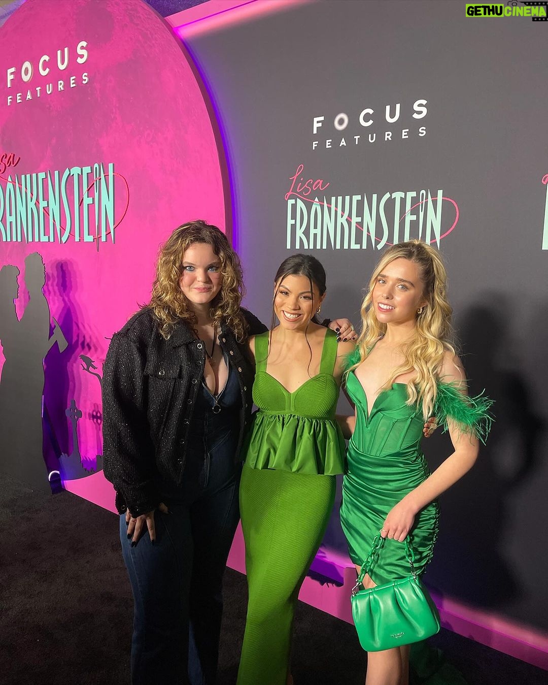 Jenna Davis Instagram - Our freaky fun movie @lisafrankensteinfilm will be out in theaters this FRIDAY Feb 9th!! π§π Very grateful to have been a small part of this Zom-Com alongside some of the most talented individuals!! @zeldawilliams , Diablo Cody, @focusfeatures thank you for allowing me to be your Lori & join this crazy fun film. @kathrynnewton & @colesprouse I look up to you both in so many ways. Your talent, passion, and drive for every project you are a part of is evident and inspiring. @lizasoberano Iβm mad we didnβt get a photo together last night but thank you for being my cheer sister π @joeyharrisofficial @paolanandino @trinalafargue @henryeikenberry @bryce_romero29 @jailyn__rae what a joy it was to work alongside yβall. So much love for my @lisafrankensteinfilm family!! Grab your popcorn and go watch our freaky weird silly colorful film in theaters this FRIDAY ππ§πβ¨ #lisafrankenstien #lisafrankenstienfilm πββοΈ: @hairbybradleyleake β¨: @styledbylmc π: @Misscircle-newyork π : @stevemadden π: @katespadeny π: @shopbizouxx @drae.collection The Hollywood Athletic Club