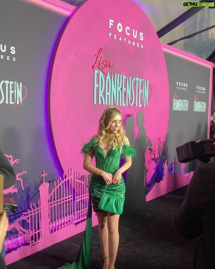 Jenna Davis Instagram - Our freaky fun movie @lisafrankensteinfilm will be out in theaters this FRIDAY Feb 9th!! π§π Very grateful to have been a small part of this Zom-Com alongside some of the most talented individuals!! @zeldawilliams , Diablo Cody, @focusfeatures thank you for allowing me to be your Lori & join this crazy fun film. @kathrynnewton & @colesprouse I look up to you both in so many ways. Your talent, passion, and drive for every project you are a part of is evident and inspiring. @lizasoberano Iβm mad we didnβt get a photo together last night but thank you for being my cheer sister π @joeyharrisofficial @paolanandino @trinalafargue @henryeikenberry @bryce_romero29 @jailyn__rae what a joy it was to work alongside yβall. So much love for my @lisafrankensteinfilm family!! Grab your popcorn and go watch our freaky weird silly colorful film in theaters this FRIDAY ππ§πβ¨ #lisafrankenstien #lisafrankenstienfilm πββοΈ: @hairbybradleyleake β¨: @styledbylmc π: @Misscircle-newyork π : @stevemadden π: @katespadeny π: @shopbizouxx @drae.collection The Hollywood Athletic Club