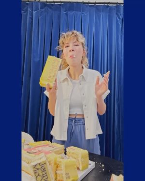 Jennette McCurdy Instagram - happy first birthday igmmd. thank you all so much for making this book a NYT bestseller for one entire year. i honestly can’t believe it. i’m grateful every day for the crazy ride this last year has been and for the incredible opportunities that have come from it. it’s thanks to you all ♥️