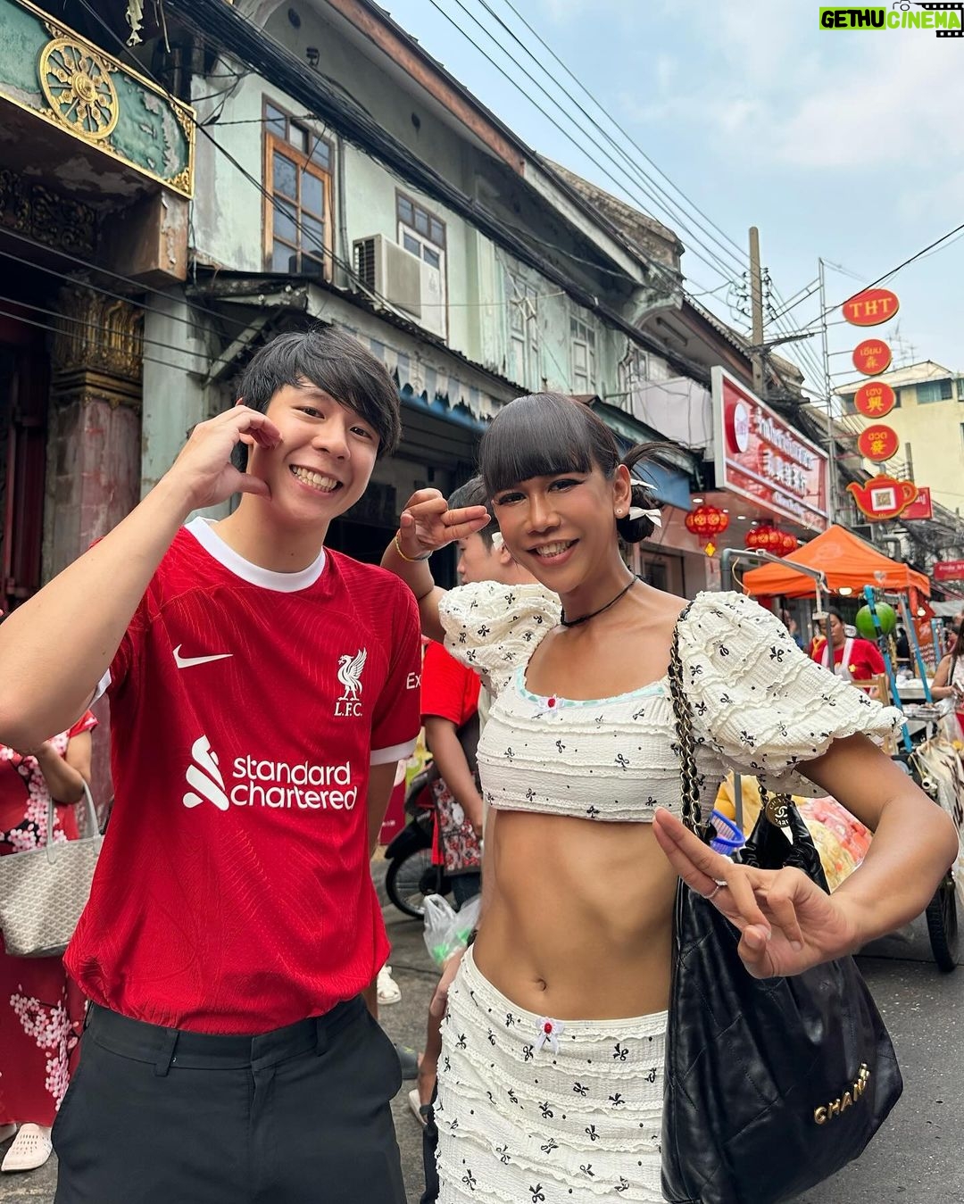 Jennie Panhan Instagram - ไม่ได้เป็นอาหมวย แต่ตัวเล็ก น่ารัก กำลังดี 😳🧧🎊🪭 #MEPOOM#ไปดูกันๆ