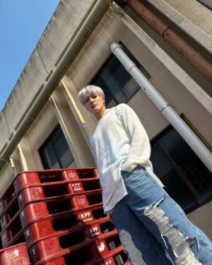 Jeno Instagram - 재민이 작품..😎