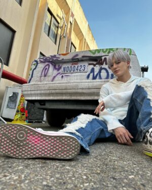 Jeno Instagram - 재민이 작품..😎