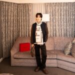 Jeno Instagram - 🎄🎁#FerragamoHoliday #ferragamogifts @ferragamo