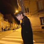 Jeno Instagram - Paris night with ferragamo🌙 #FerragamoFW23 #FerragamoTime #FerragamoBoots @ferragamo