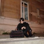 Jeno Instagram - Paris night with ferragamo🌙 #FerragamoFW23 #FerragamoTime #FerragamoBoots @ferragamo