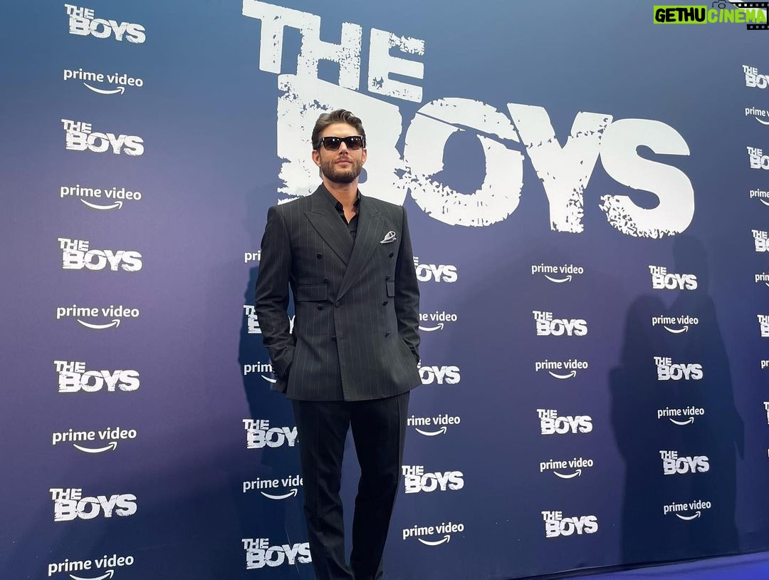 Jensen Ackles Instagram - Just another night in Paris. Watching body parts explode on a giant screen. No biggie. Are you guys ready for this?!?! @theboystv this Friday!!!