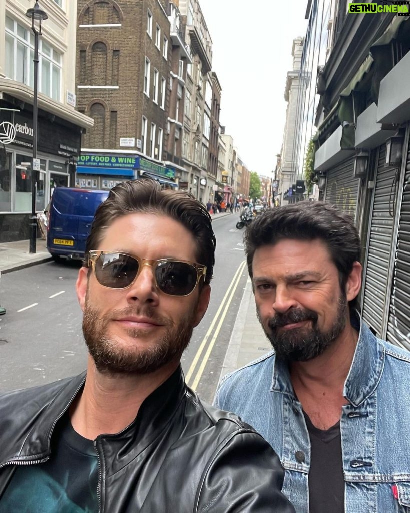 Jensen Ackles Instagram - Thanks London. It was quite the circus! p.s. I was not responsible for what took place after the last picture was taken. 😬 London, United Kingdom