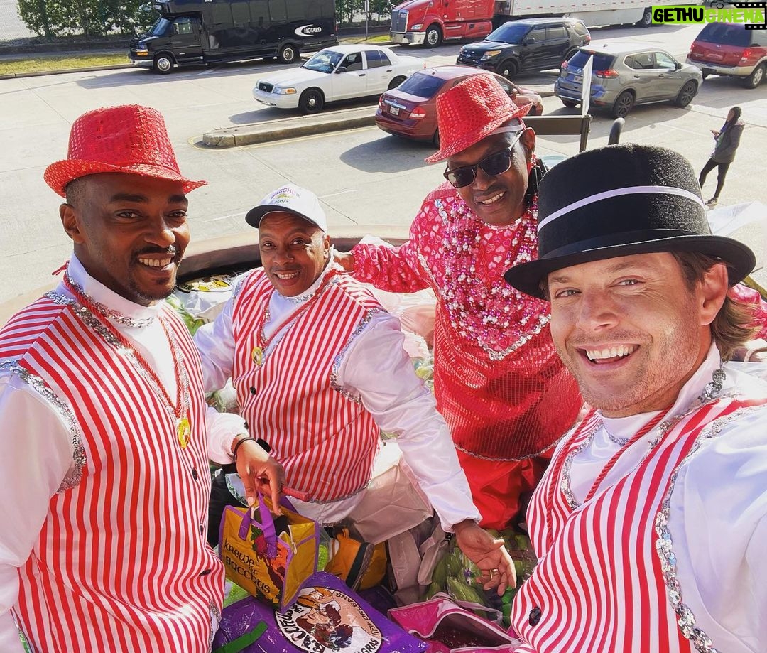 Jensen Ackles Instagram - March 1st. You know what that means….Happy #FatTuesday #mardisgras y’all. ….oh and Happy Birthday to me! 🥳