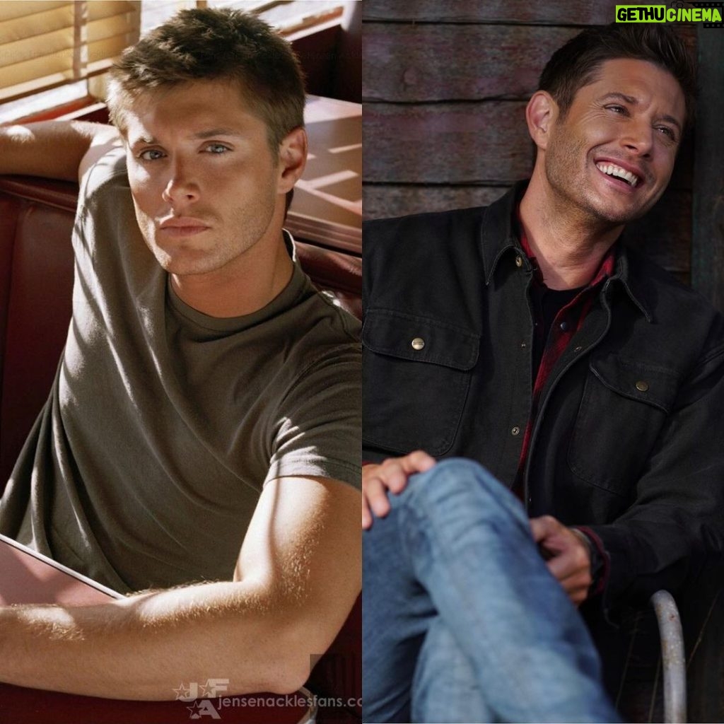 Jensen Ackles Instagram - From “young and serious” to “aged and happy”…season 1 to season 15. What a journey. Happy Birthday to the best imaginary friend a fella could ask for.…You are missed. #happybirthdaydeanwinchester #supernatural #spnfamily