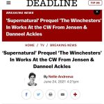 Jensen Ackles Instagram - Been sitting on this for a while… Can’t wait to share…It’s the story I always wanted to know. We will hit the waypoints that have been set and fill in the rest in a way you never expected. “We got work to do”. #spnfamily #TheWinchesters
