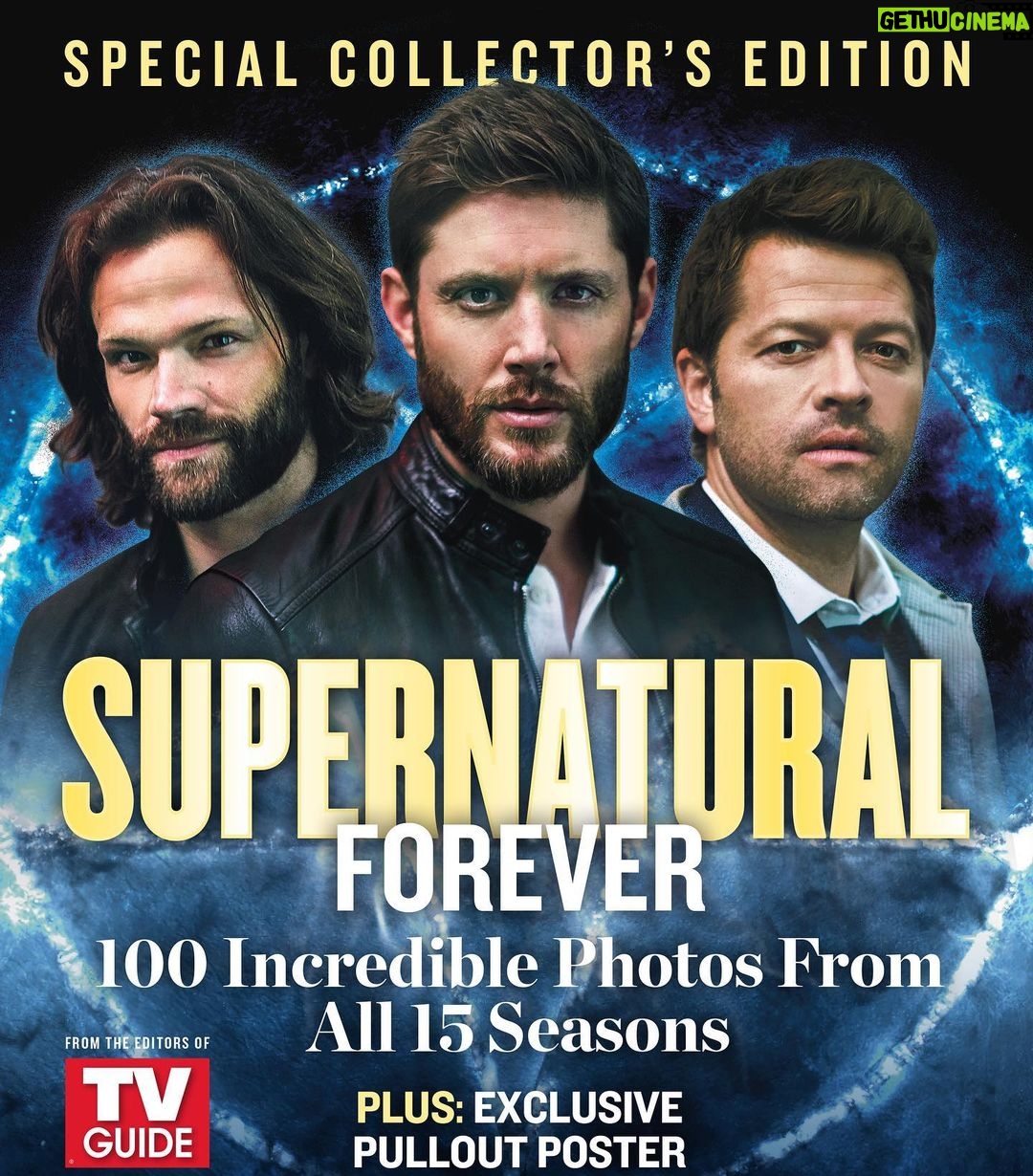 Jensen Ackles Instagram - Well the folks over at @tvguidemagazine have done it again. Can’t wait to take a trip down the memory highway. I’ll need a box of tissue and a bucket (don’t worry about me). Go to SupernaturalSpecial.com to pre-order this “TV Guide Magazine's Supernatural Forever” issue now. Otherwise it’ll be available on newsstands on May 18. #spnNeverDies #spnfamily