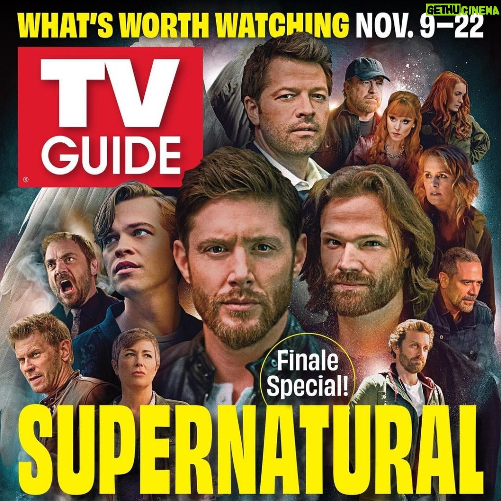 Jensen Ackles Instagram - A wonderful tribute. THANK YOU to @tvguide & @tvguidemagazine for this... and for riding along with us for the last 15 years. Thank you for all the interviews and photo shoots and set visits...and of course, your support. A very special thanks to your photoshop dept. Seriously...I know we didn’t look this decent when we took the pics. Ha. Don’t miss the last couple of episodes airing over the next few weeks...only on @thecw #spnfamily