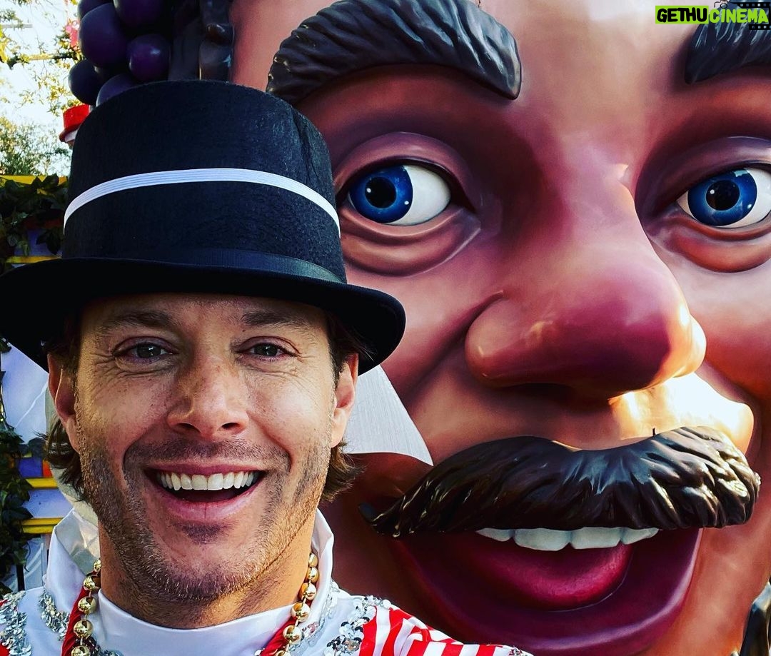 Jensen Ackles Instagram - March 1st. You know what that means….Happy #FatTuesday #mardisgras y’all. ….oh and Happy Birthday to me! 🥳