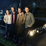 Jensen Ackles Instagram - Unfortunately, this is the last pic I have of all of us on set together. Our faces say it all. The uncertainty, the emotion, the fear of not knowing how it will all go or more importantly, how @jaredpadalecki will handle a birthday without us. You’ll be just fine, buck-o. We’ll be back in that beautiful car to celebrate soon enough. (Hopefully). Happy Birthday, brother. See ya soon. #spnfamily