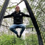 Jensen Ackles Instagram - The next installment of our #lockdown slo-mo trampoline series. Forgot how much fun these things are. Keep smiling people. Try and stay positive. 💪🏼