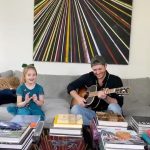 Jensen Ackles Instagram - Keepin our spirits up while we’re on lockdown. Singin songs and playin games. Stay positive out there. Our tables will be crowded again soon and we’ll all have a place around the fire. #flattenthecurve #quarantine 🎥 @danneelackles512 🎼 @thehighwomen