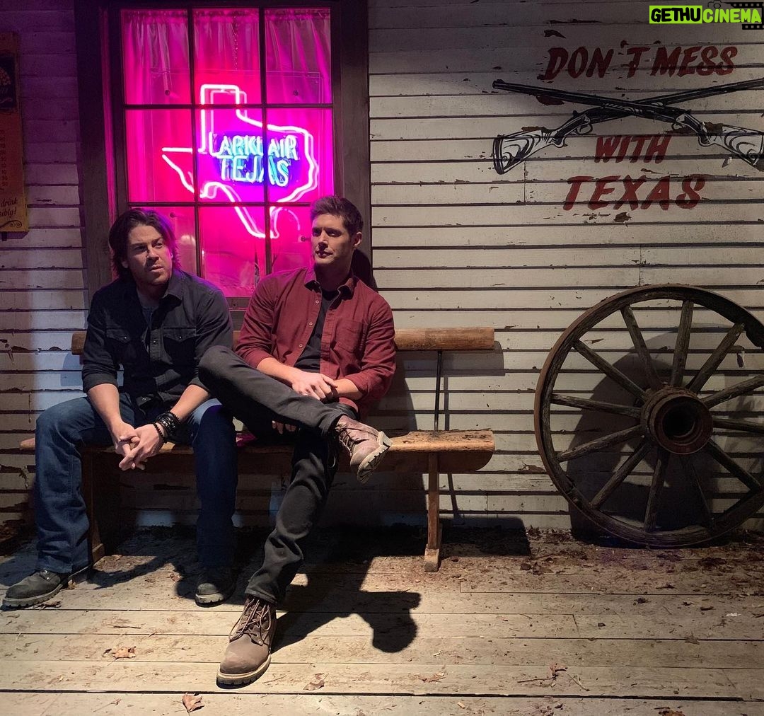 Jensen Ackles Instagram - Ran into an old buddy of mine. Check out what happens in tonight’s episode. Seriously though...it was so great havin one of my longtime pals @christiankane1 join me on the show. We had too much fun! #spnfamily